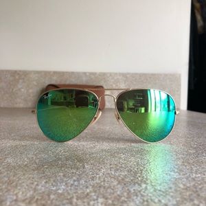 Ray Ban Aviator Flash Sunglasses